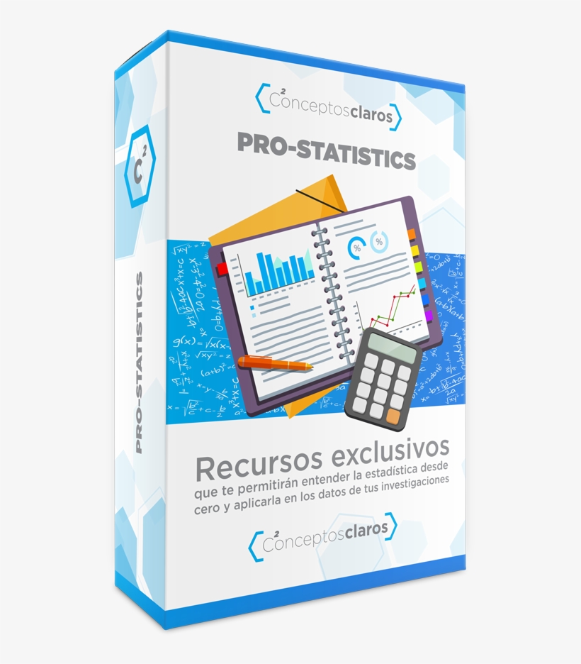 Pro Statistics Mockup Presentacion - Roaring Spring Thesis Binder, transparent png