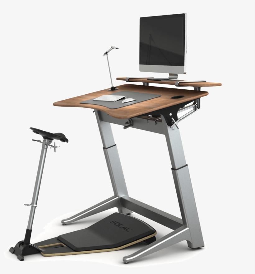 Desk Extraordinary Ergonomic Desks And Chairs Mahogany - Bureau De Travail Debout, transparent png