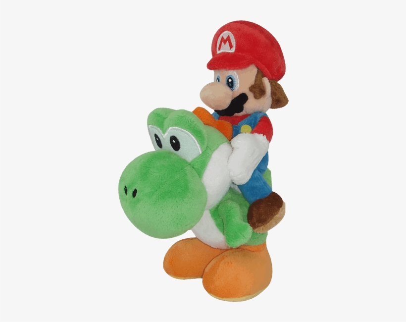 1 Of - Mario And Yoshi Plush, transparent png