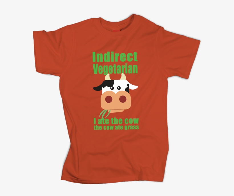 Indirect Vegetarian - T-shirt, transparent png