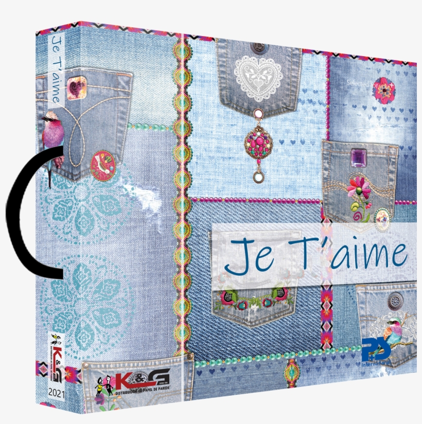 Papel De Parede Je T'aime - 0556830 It's Me P+s-international Wallpaper / Wallcovering, transparent png