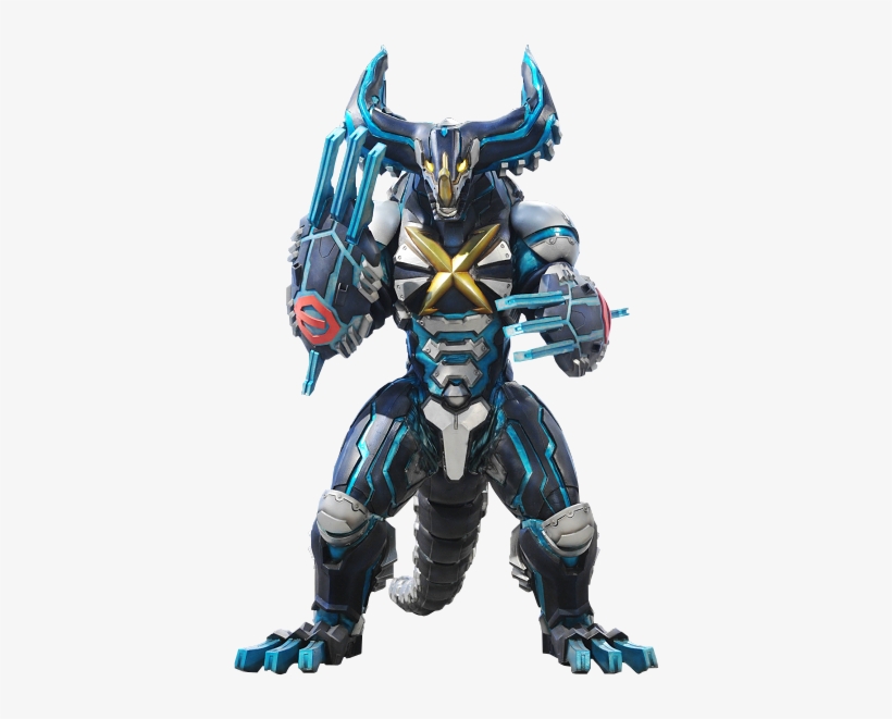 Ultraman X Cyber Gomora Suit Render Ii - Ultraman X Gomora Armor, transparent png