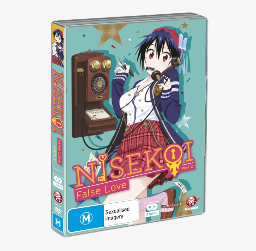 "very Little About The Content May Be Fresh, But [director] - Nisekoi False Love Part 2 Episodes 11 - 20 Dvd, transparent png