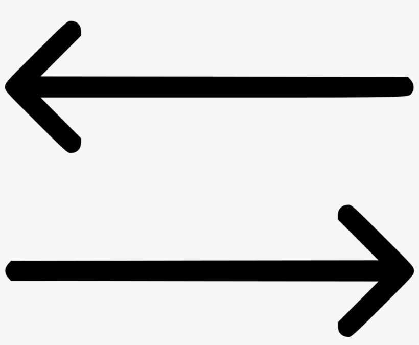 Arrows Directions Left Right Comments - Bidirectional Arrow, transparent png