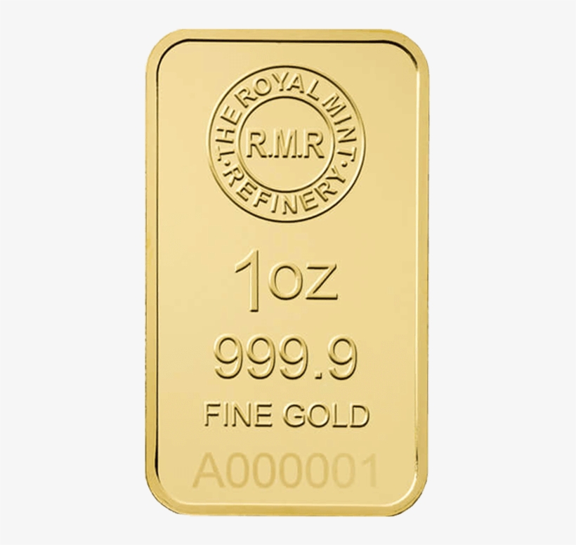 1 Oz Gold Bar Minted - 100g Gold Bar Price Uk, transparent png