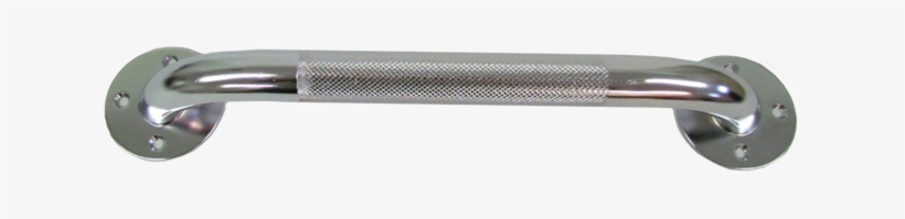 12" Chrome Plated Steel Grab Bars W/knurled Grip - Knurled Grip Grab Bar, transparent png