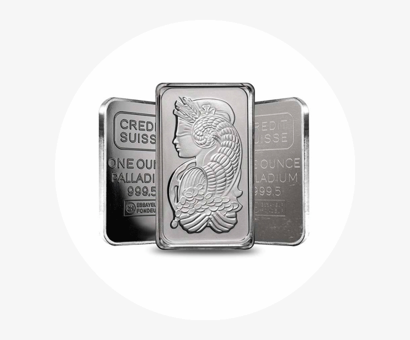 1 Oz Palladium Bars - Ounce, transparent png