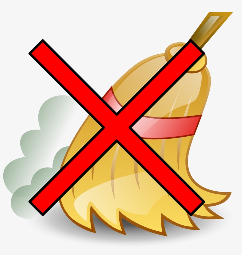Open - Broom Sweep Png, transparent png