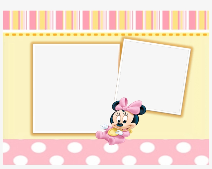 Marco Foto Disney Baby - Minnie Baby, transparent png