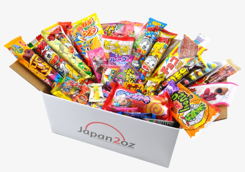 40 Piece Japanese Candy Set - Japanese Candy Box Set, transparent png
