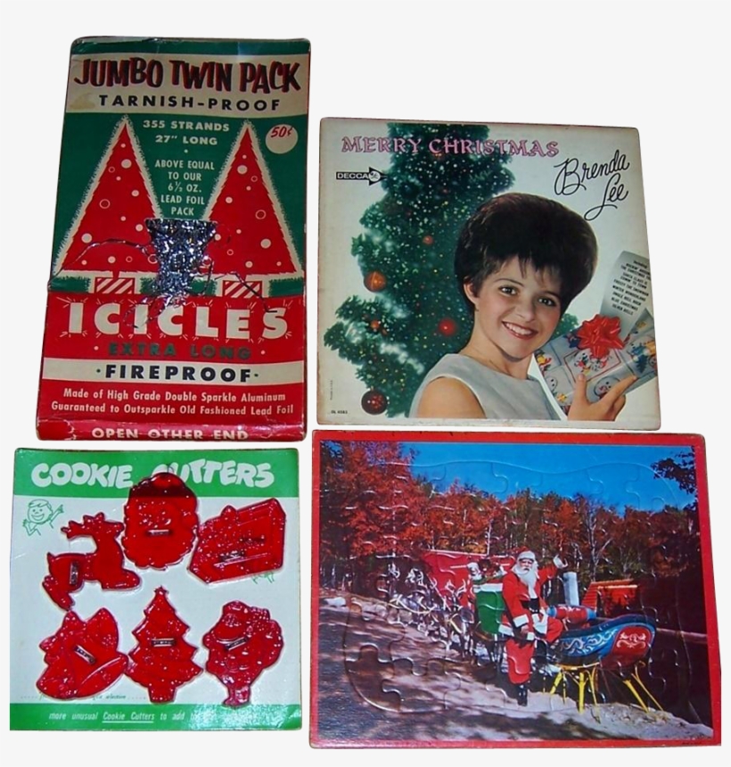 Four 1960's Classic Christmas Collectibles, Puzzle, - Rockin' Around The Christmas Tree, transparent png
