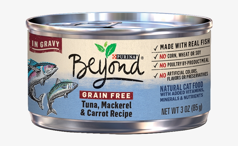 Beyond® Gravy Grain Free Tuna, Mackerel & Carrot Recipe - Purina Beyond Cat Food, transparent png