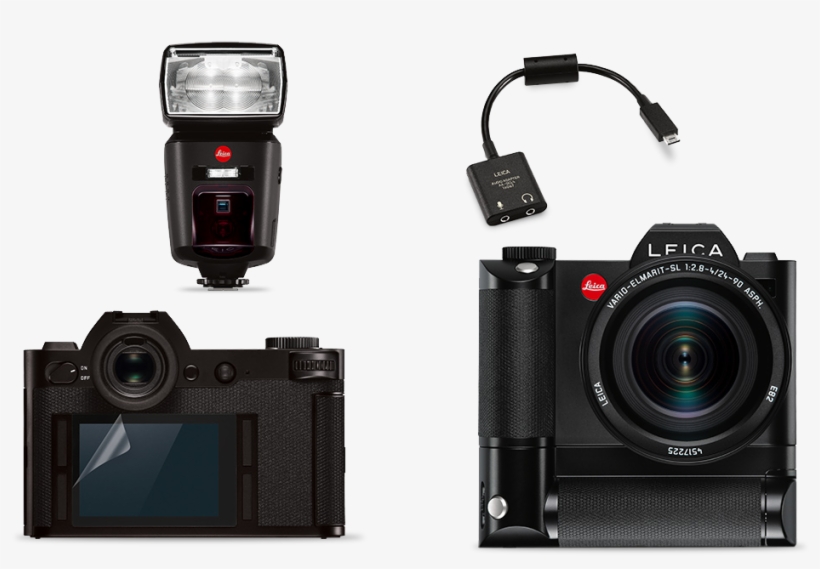 New Technical Equipment For The Leica Sl-system - Leica Hg-scl 4 Multifunctional Handgrip For Sl System, transparent png
