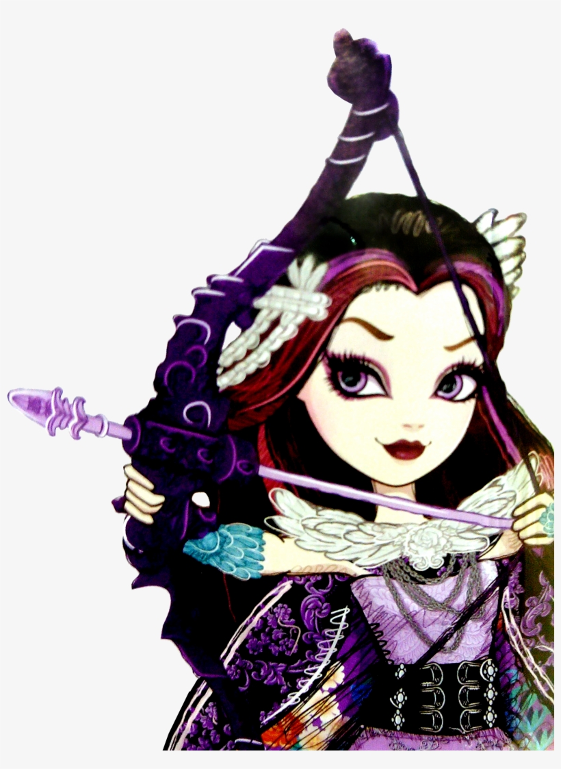 Archery Competition Magic Arrow - Ever After High Raven Queen Magic Arrow, transparent png