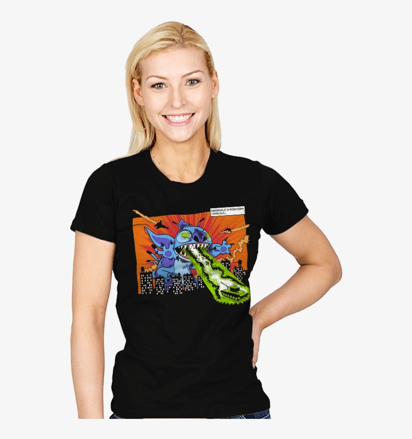 Apparel - ❮ - ❯ - Ript Apparel Calavera Cheshire Cat - Womens Black, transparent png