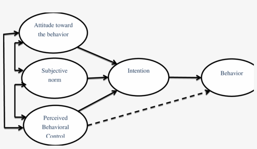 Theory Of Planned Behavior - Theory Of Planned Behavior Png, transparent png