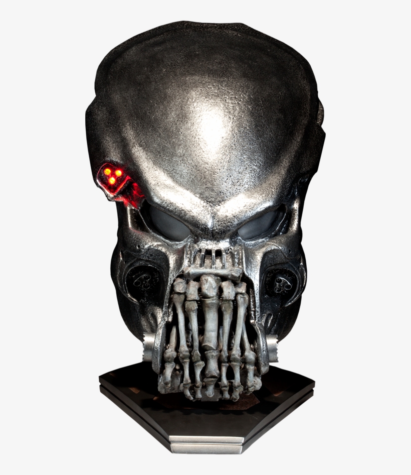 Predator Mask Png Clip Art Freeuse - Bone Grill Predator, transparent png