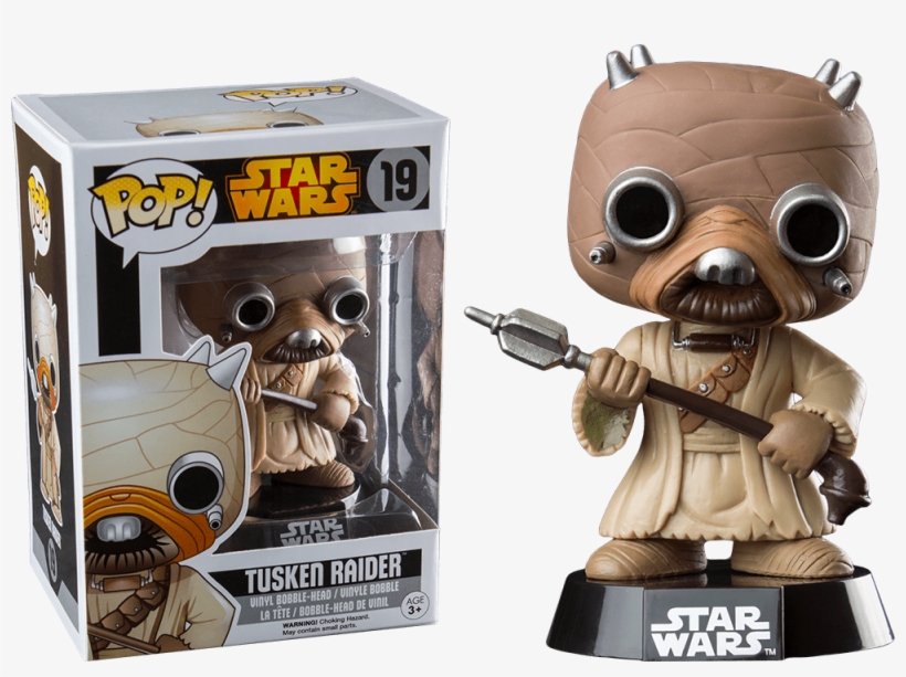 Star Wars Tusken Raider Pop Funko - Funko Pop Star Wars Tusken Raider, transparent png
