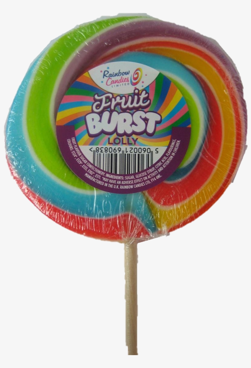 Arge Rock Wheels Fruit Burst Lollies 36 In A Box By - Candy, transparent png