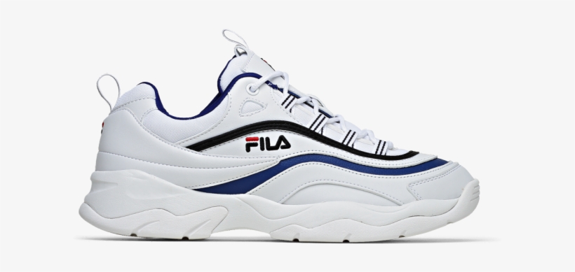 Fila Ray White/electric Blue/ - Fila, transparent png