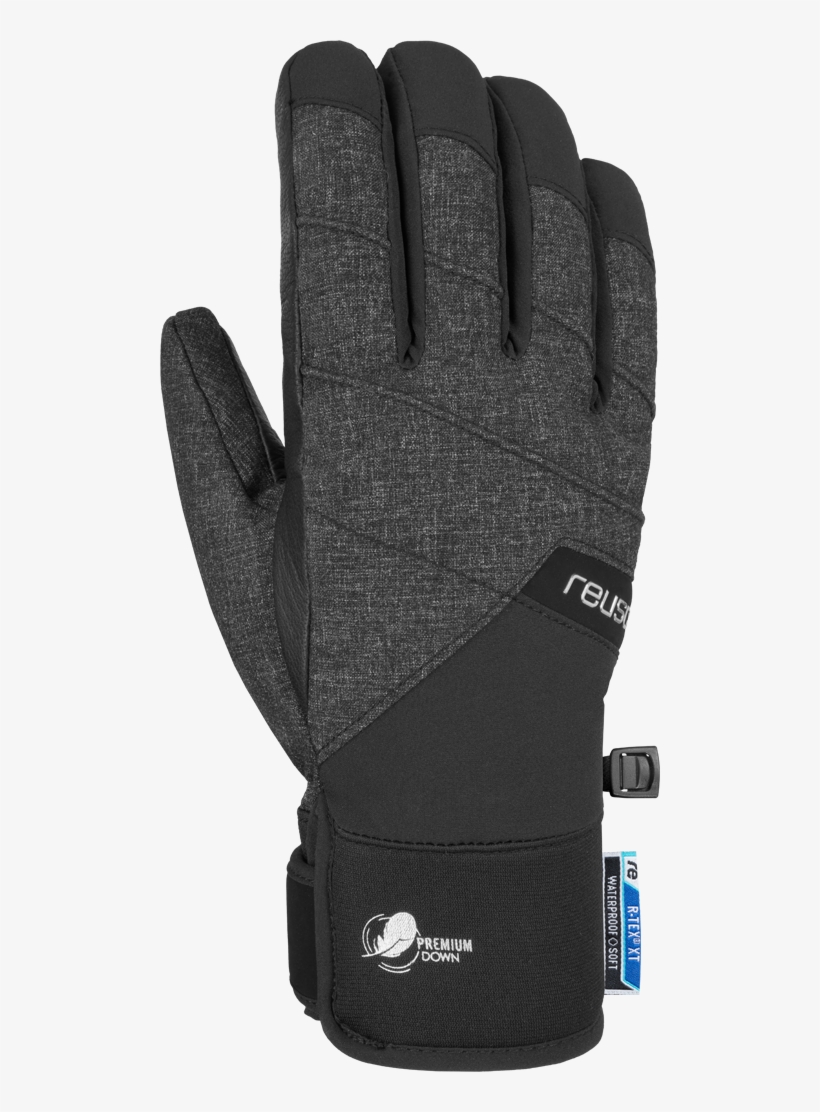 Gants Enfants Reusch Lando R-TEX® XT - Isolation Duvet Véritable, Imperméables, Poches Chaufferettes, Taille EU 6