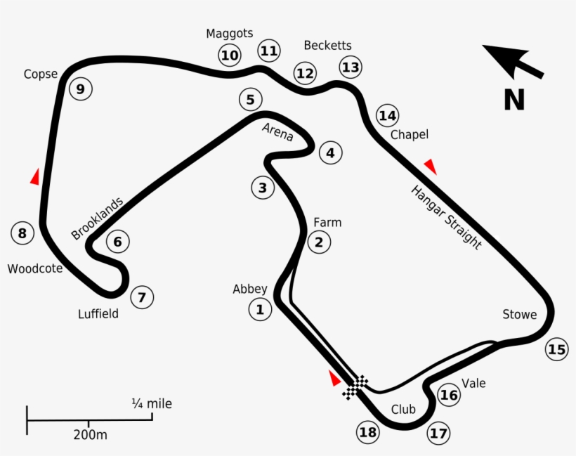 Silverstone Circuit, transparent png