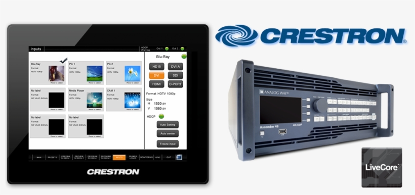 Zoom On Picture - Crestron, transparent png