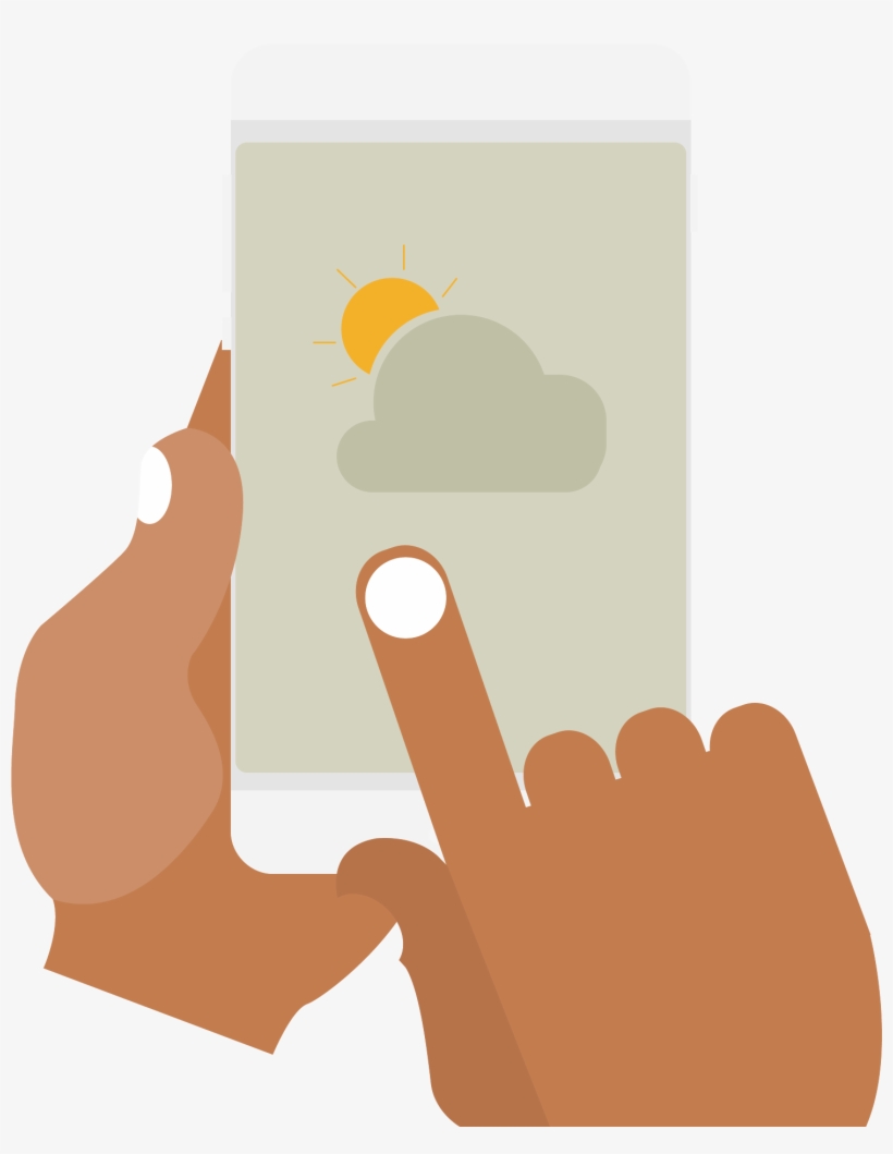 Sony Clipart Sony Xperia - Hand Click Png Gif, transparent png