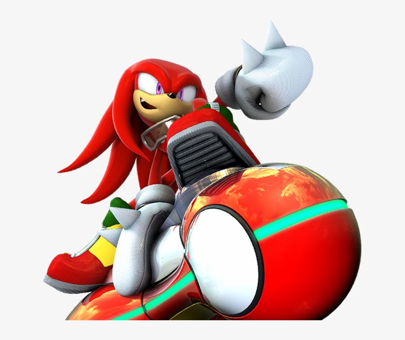 Sonic Riders Zero Gravity - Sonic Riders Zero Gravity Knuckles, transparent png