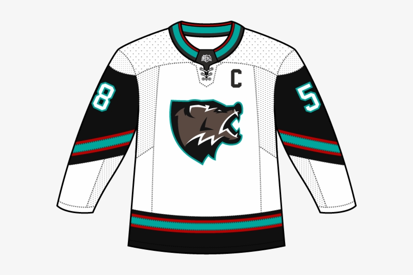 Vancouver Grizzlies Hockey Rebrand - Sweater, transparent png