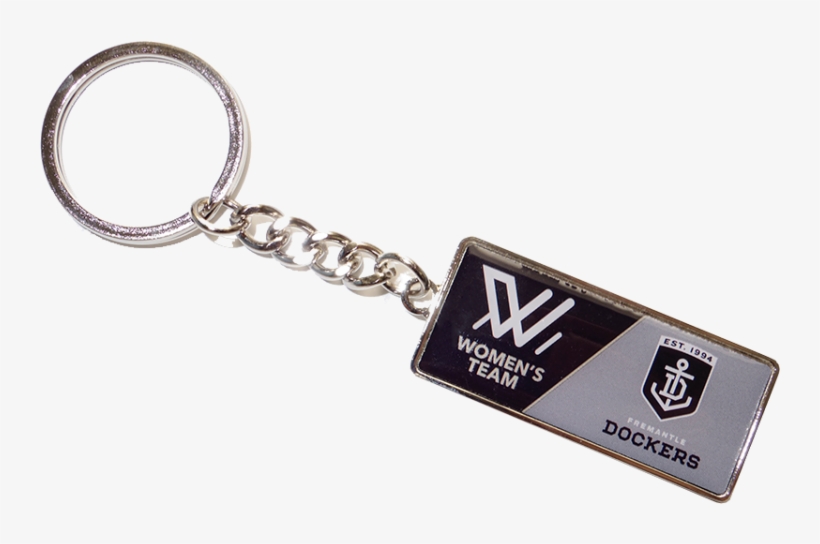 Fremantle Dockers Aflw Logo Keyring - Fremantle Football Club, transparent png