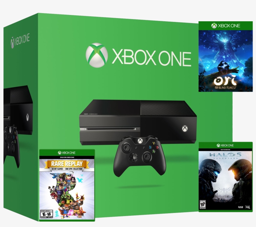 Xbox One 500gb Console Gaming Halo 5 Rare Replay Ori - Rare Replay [xbox One Game] - English, French, transparent png
