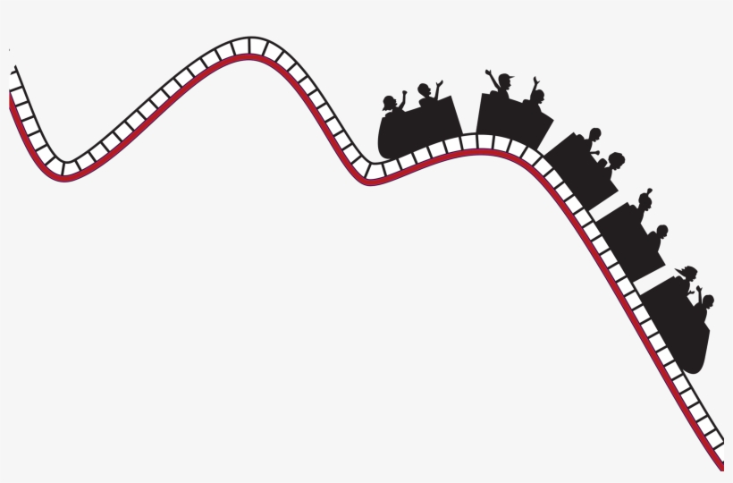 Vector Transparent Stock Paper Competition Central - Roller Coaster Graph, transparent png