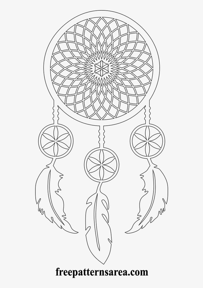Vector Meaning Of And Printable Vector Pattern Craft Dream Catcher Template 736x1104 PNG