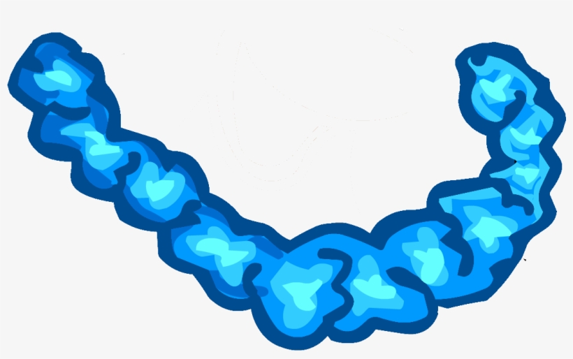 Blue Lei - Club Penguin Blue Lei, transparent png