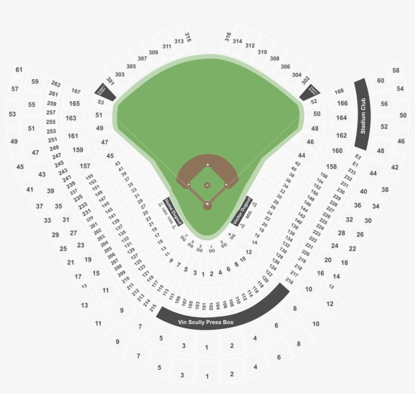 Seatics Logo - Dodger Stadium, transparent png