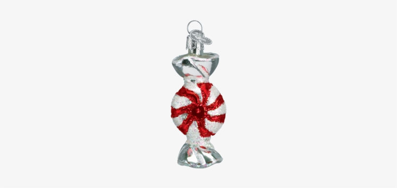 Peppermint Candy Ornament - Old World Christmas Peppermint Candy Glass Blown Ornament, transparent png