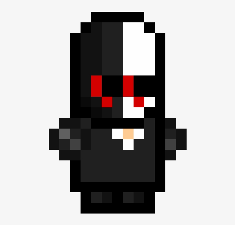 Scarface From Payday2 - Pixel Art, transparent png