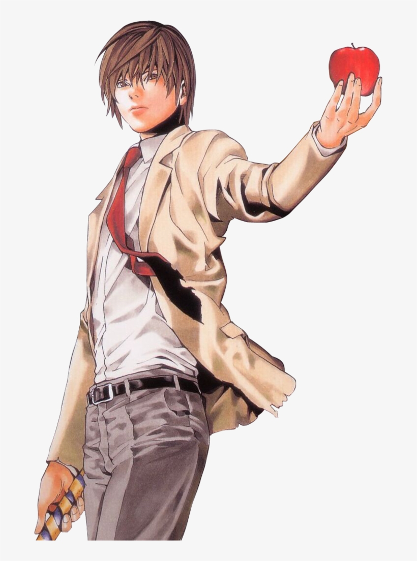 Gente Aonde Eu Posso Encontrar Render's Do Death Note - Death Note Yagami Light Halloween Cosplay Costume Halloween, transparent png
