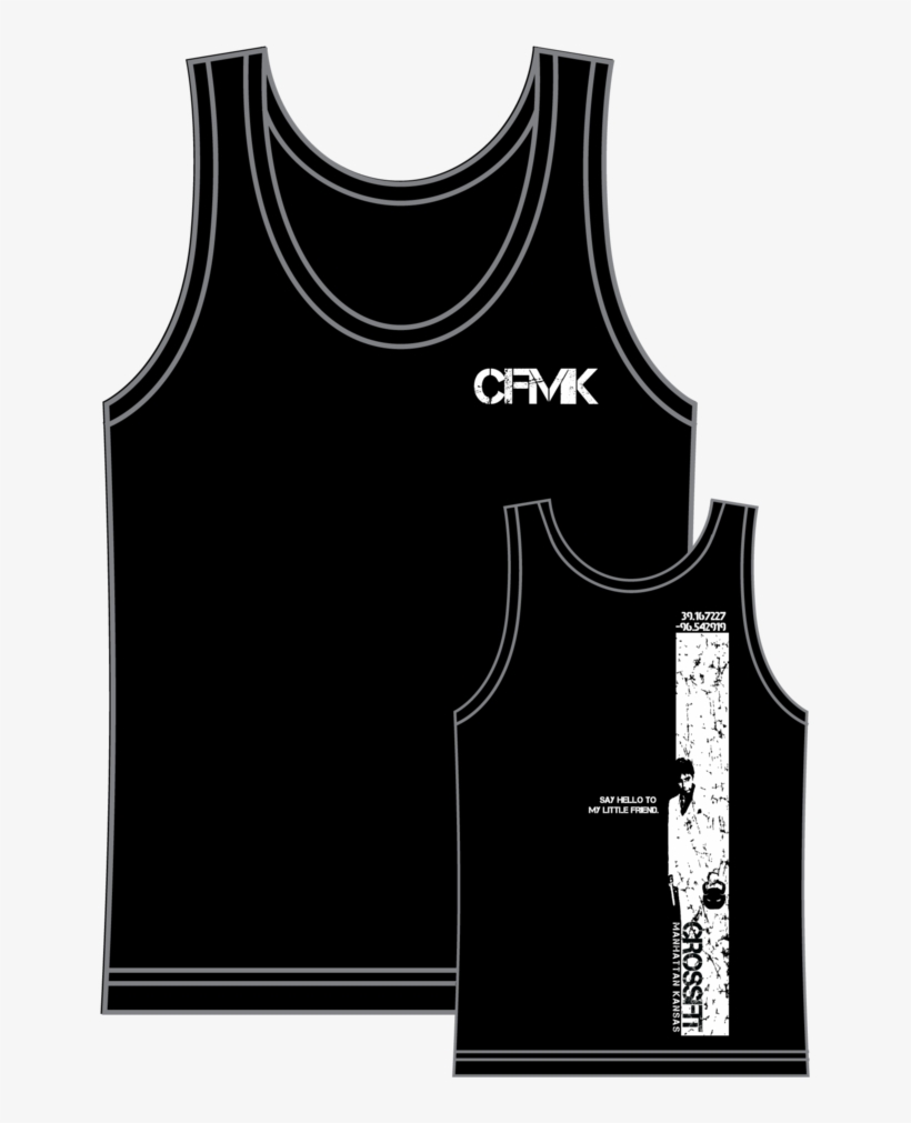 Image Of Cfmk Unisex Scarface Tank - Active Tank, transparent png