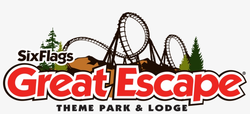 Lake George, Ny - Six Flags Great Escape Logo, transparent png