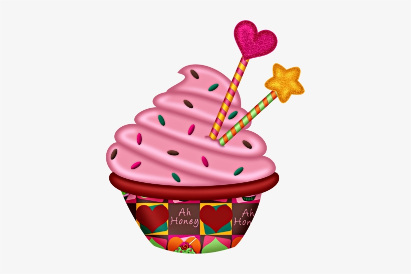 Фото, Автор ✿lili@ ✿ На Яндекс - Cup Cakes Clipart Png, transparent png
