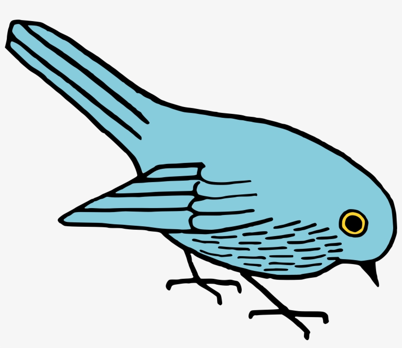 Jpeg Download - Bird Clipart Black And White Transparent, transparent png