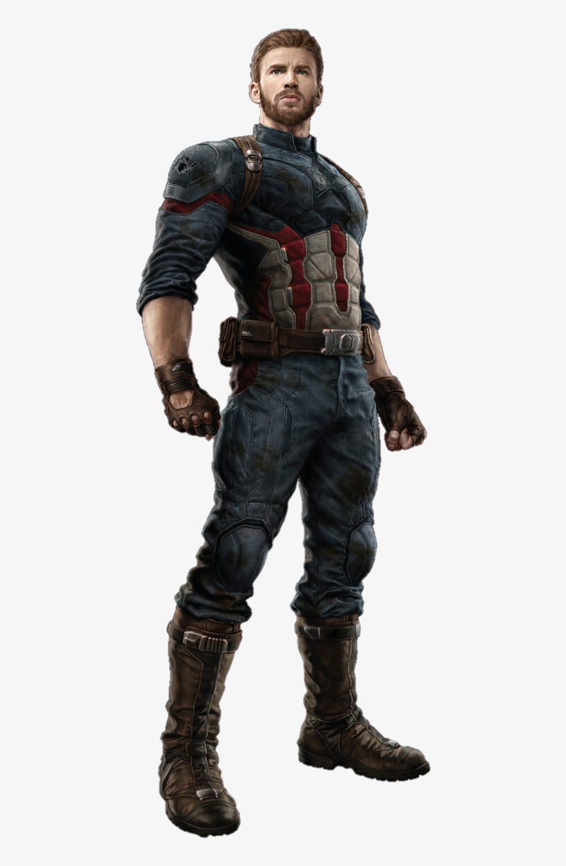 Captain Steve Rogers Nomad America Avengers Infinity - Avengers Infinity War Promo Art, transparent png