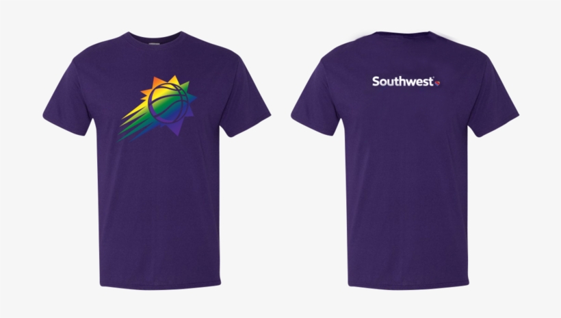 Pride Night - Suns - T-shirt, transparent png