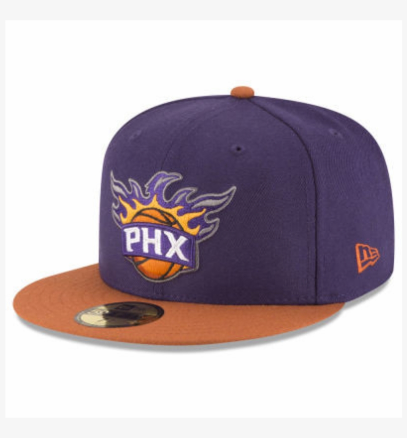 Nba Phoenix Suns 2 Tone New Era 59fifty - Phoenix Suns Hats New Era, transparent png