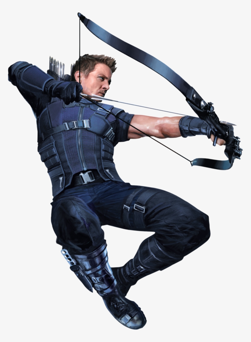 Captain America Civil Hawkeye Png By Imangelpeabody - Hawkeye Png, transparent png