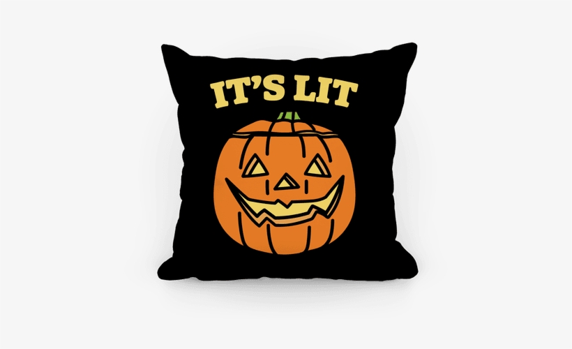 It's Lit Jack O' Lantern Pillow - She's Beauty She's Grace She Ll Punch You In The Face, transparent png
