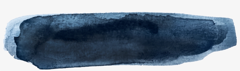 Watercolor - Watercolor Navy Blue Png, transparent png