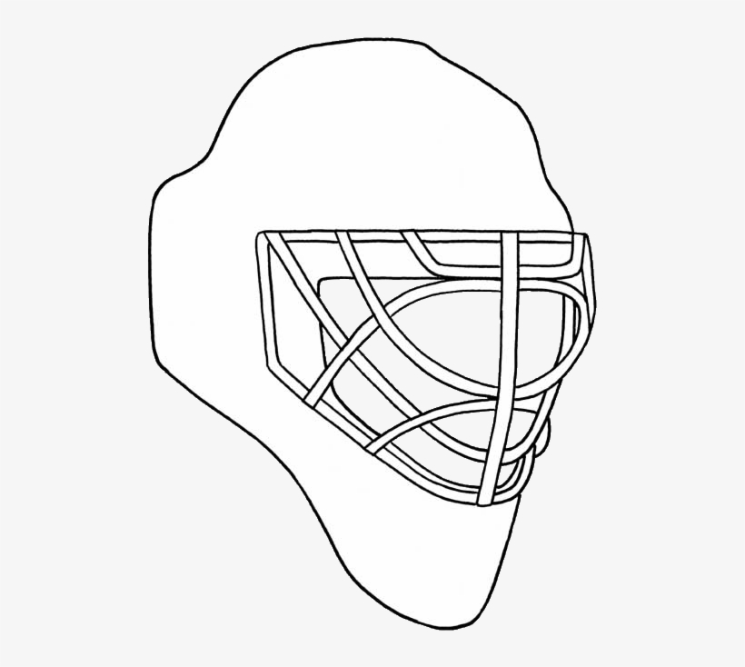 Hockey Helmet Logo Goalie, transparent png